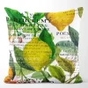Mönstrade Kuddfodral<Arvidssons textil Citrus offwhite kuddfodral