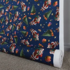 Gardintyger Mönstrade|Jultyger< Classic Santa tyg