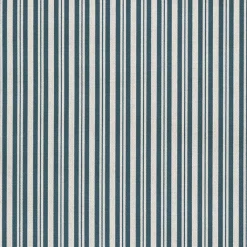 Gardintyger Mönstrade|Rutor & Ränder< Classic Stripe Scene blå randigt tyg
