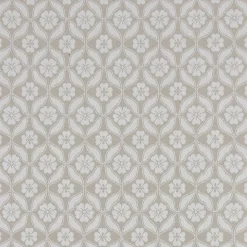 Mönstrade Möbeltyger|Bolster< Clover beige tyg