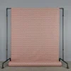 Mönstrade Möbeltyger|Bolster< Clover terracotta tyg