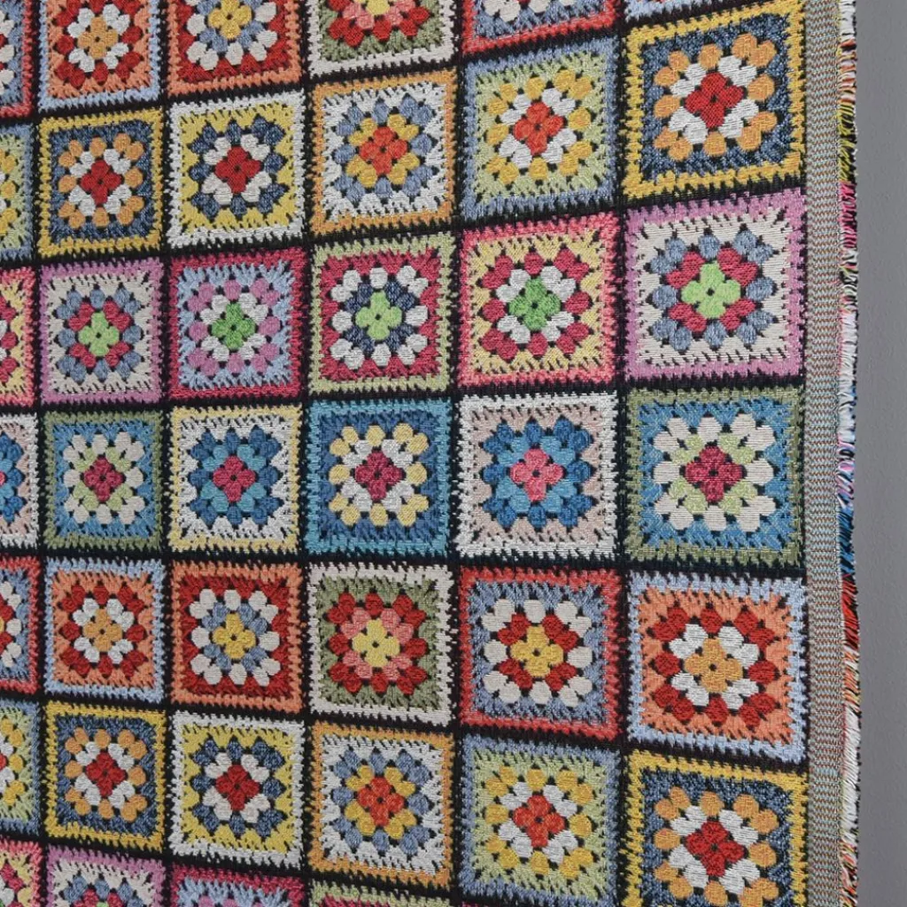 Rutiga Möbeltyger|Mönstrade Möbeltyger<Arvidssons textil Cristina multi mormorsruta möbeltyg