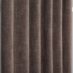 Mörkläggningsgardiner|Gardiner Enfärgade< Cru brun mörkläggningsgardin dubbel bredd 1-pack