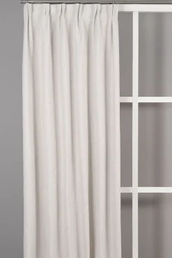 Mörkläggningsgardiner|Gardiner Enfärgade< Cru offwhite mörkläggningsgardin dubbel bredd 1-pack