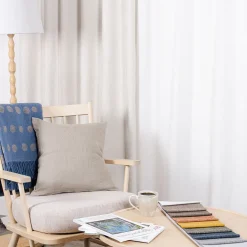 Mörkläggningsgardiner|Gardiner Enfärgade< Cru offwhite mörkläggningsgardiner