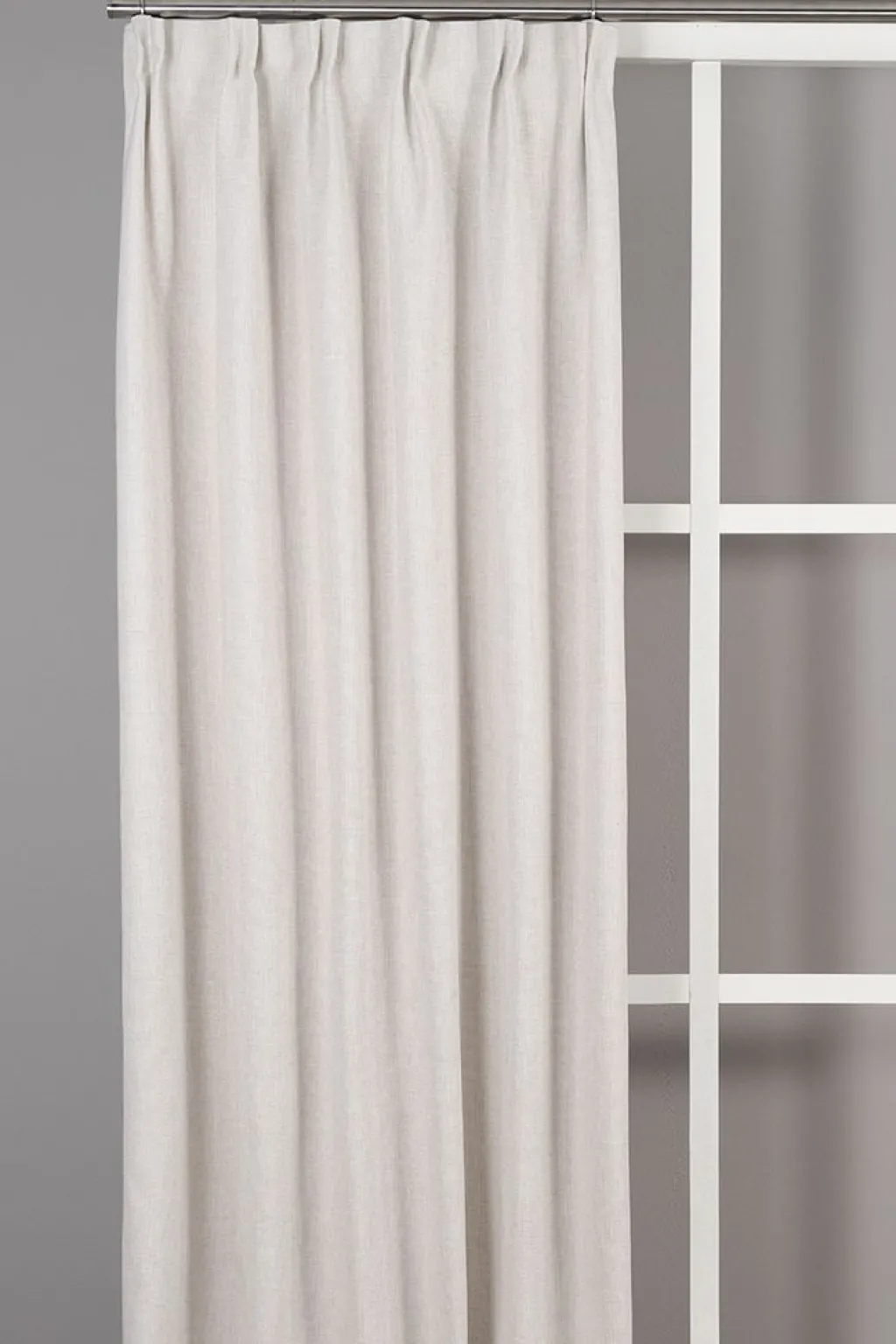 Mörkläggningsgardiner|Gardiner Enfärgade< Cru offwhite mörkläggningsgardiner