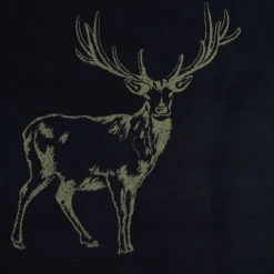 Bomullsfiltar<Biederlack Deer grön filt