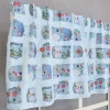 Gardinkappor Mönstrade|Rea Gardiner<Arvidssons textil Denim kappmetervara