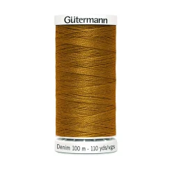 Sytråd<Gutermann Denimtråd 100m Col.1970 ockra
