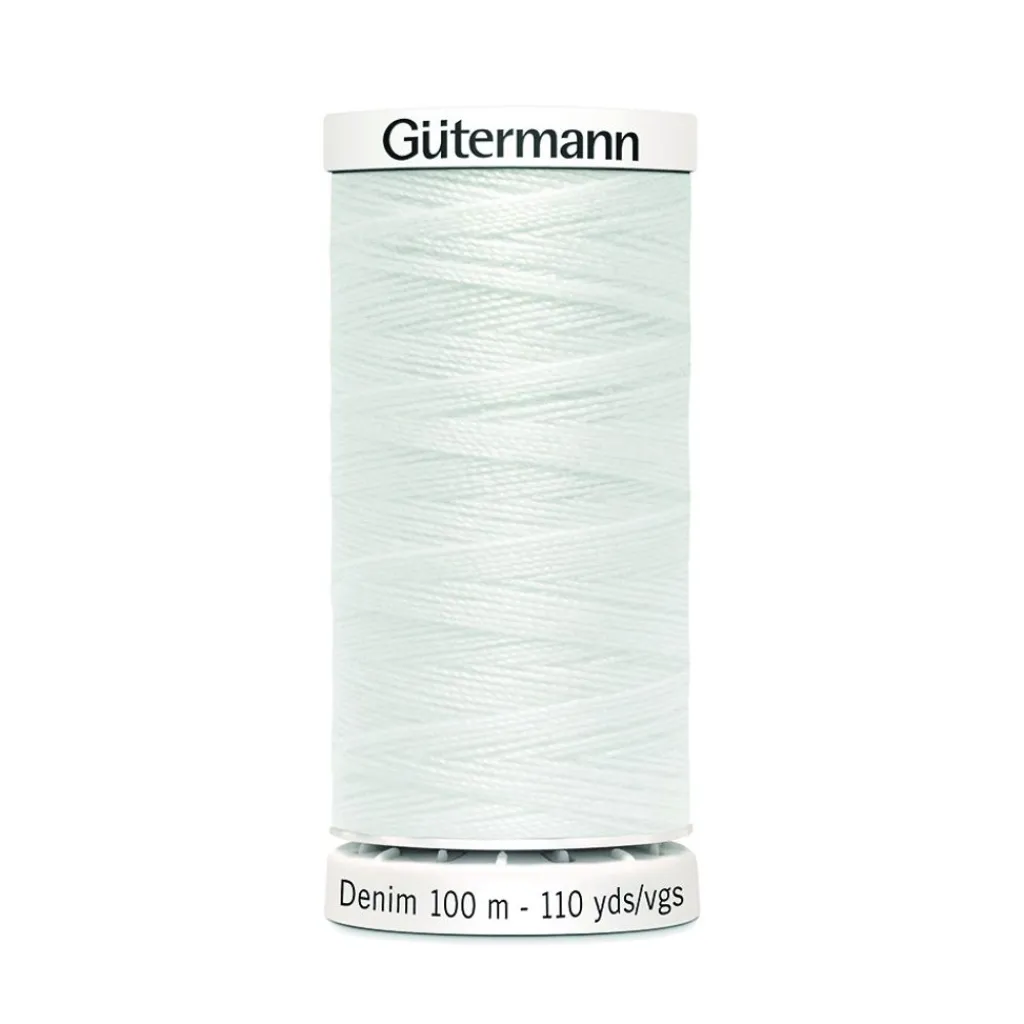 Sytråd<Gutermann Denimtråd 100m Col.1016 offwhite