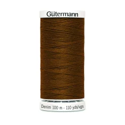 Sytråd<Gutermann Denimtråd 100m Col.2040 rostbrun