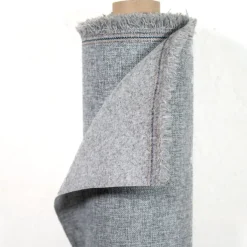 Enfärgade Möbeltyger<Nordisk Textil Denver Silver - Modernt och prisvärt möbeltyg