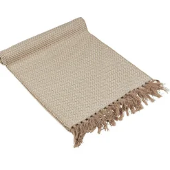 Bordslöpare< Dima beige löpare 35x120cm