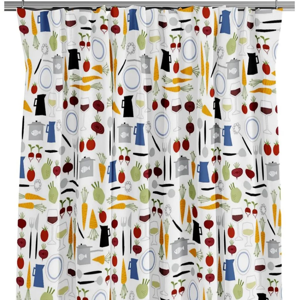 Gardiner Mönstrade<Arvidssons textil Dinner multi gardiner