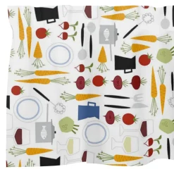 Gardinkappor Mönstrade<Arvidssons textil Dinner multi gardinkappa metervara