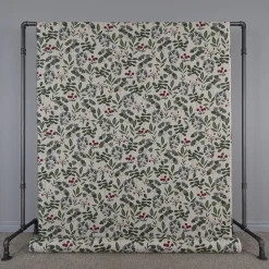 Gardintyger Mönstrade< Drawn foliage tyg