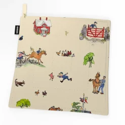 Grillvante & Grytlappar<Arvidssons textil Emil I Katthult – Grytlapp Beige