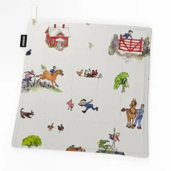 Grillvante & Grytlappar<Arvidssons textil Emil I Katthult – Grytlapp Offwhite