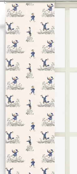 Panelgardiner<Arvidssons textil Emils Glädjeskutt beige panelgardiner