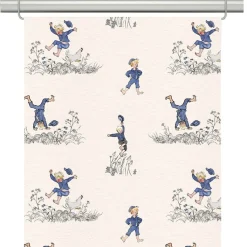 Panelgardiner<Arvidssons textil Emils Glädjeskutt beige panelgardiner