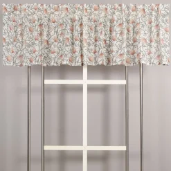 Gardinkappor Färdigsydda<Fondaco Emma grön skir gardinkappa med blomstermönster 50x250cm