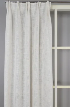 Gardiner Enfärgade<Fondaco Enzo gardiner – elegant kombination av polyester och lin