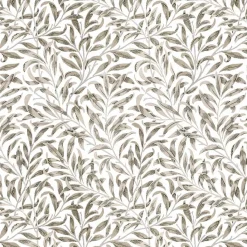Arts & Crafts Tyger|Gardintyger Mönstrade<Nordisk Textil Ester beige tyg – klassiskt bladmönster i beige