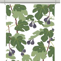 Panelgardiner<Arvidssons textil Fikonträd grön panelgardiner