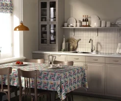 Bordsduk<Arvidssons textil Fina fisken multi bordsduk