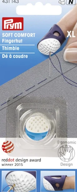 Tillbehör|Diverse<Prym Fingerborg XL ergonomisk