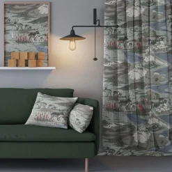 Gardintyger Mönstrade|Arvidssons Textil<Arvidssons textil Fjällängar beige tyg