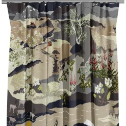 Gardiner Mönstrade<Arvidssons textil Fjällvandring beige gardiner