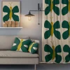 Gardintyger Mönstrade|Arvidssons Textil<Arvidssons textil Fjäril grön tyg