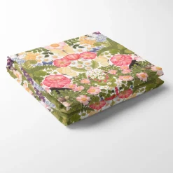 Bordsduk<Arvidssons textil Fjärilsblom multi bordsduk