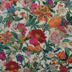 Gardintyger Mönstrade< Flashy Floral tyg - Linnelook