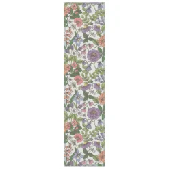 Ekelund Löpare|Bordslöpare<Ekelund Flora löpare 35X140 - s Linneväveri