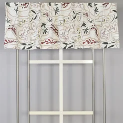 Gardinkappor Mönstrade|Rea Gardiner<Arvidssons textil Florens vit gardinkappa metervara
