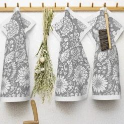 Kökshandduk<Ekelund Flowering kökshandduk 35X50 - s Linneväveri