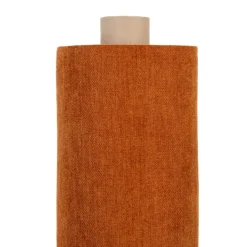 Enfärgade Möbeltyger<Nordisk Textil Flow orange möbeltyg – Mjuk & slitstark chenille