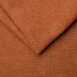 Enfärgade Möbeltyger<Nordisk Textil Flow orange möbeltyg – Mjuk & slitstark chenille