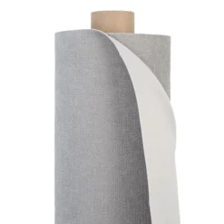 Enfärgade Möbeltyger<Nordisk Textil Flow silver möbeltyg – Mjuk & slitstark chenille