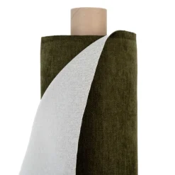 Enfärgade Möbeltyger<Nordisk Textil Flow winter moss möbeltyg – Mjuk & slitstark chenille