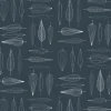 Gardintyger Mönstrade|Arvidssons Textil<Arvidssons textil Frostblad blå tyg – metervara med bladmotiv