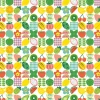 Gardintyger Mönstrade|Arvidssons Textil<Arvidssons textil Fruktstund multi tyg – färgglatt fruktmönster