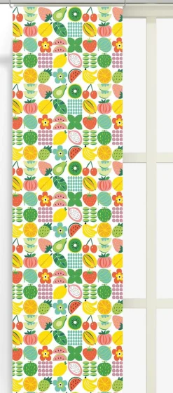 Panelgardiner<Arvidssons textil Fruktstund panelgardiner