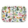 Brickor<Arvidssons textil Fruktträd bricka 27x20 multi - Frukt motiv