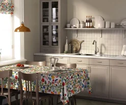 Bordsduk<Arvidssons textil Fruktträd multi bordsduk