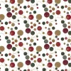 Juldukar|Bordsduk<Arvidssons textil Frö vit-röd bordsduk