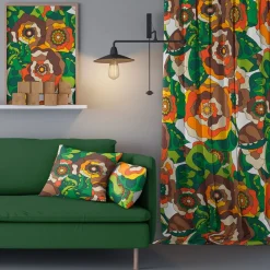 Gardiner Mönstrade<Nordisk Textil Funkygarden gardiner