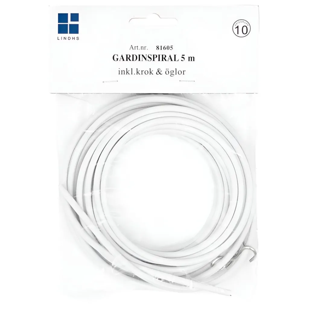 Gardintillbehör< Gardinspiral 5 m